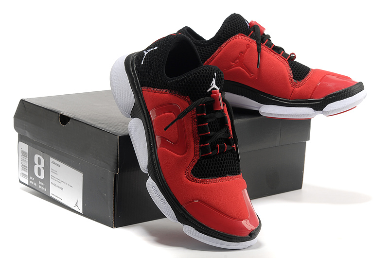 2013 Air Jordan Running Shoes Red Black White