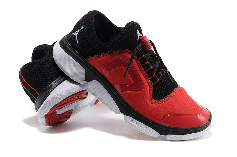 2013 Air Jordan Running Shoes Red Black White