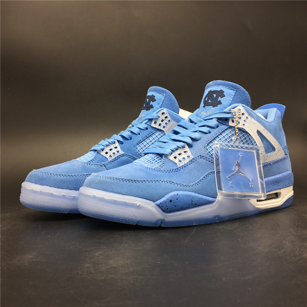 light blue jordan 4s