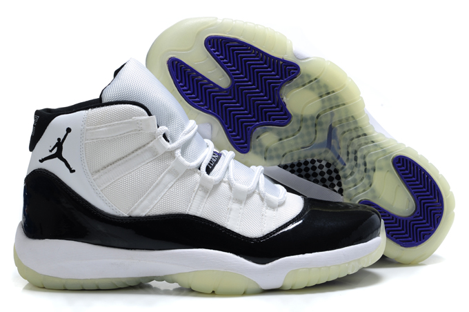 Midnight Air Jordan 11 Concord White Black Blue