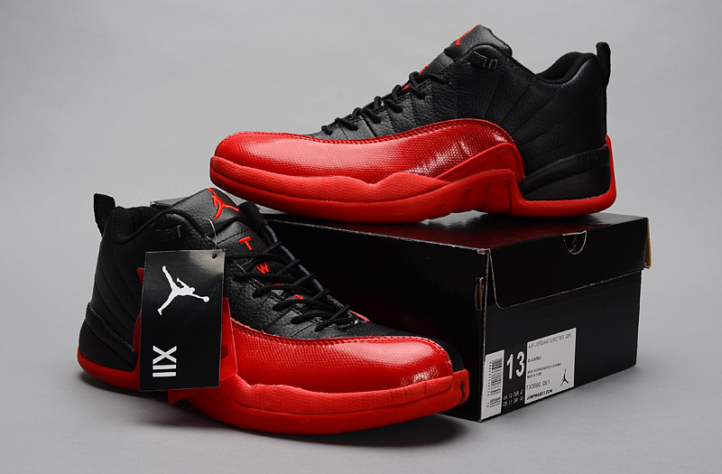 michael jordan black and red shoes