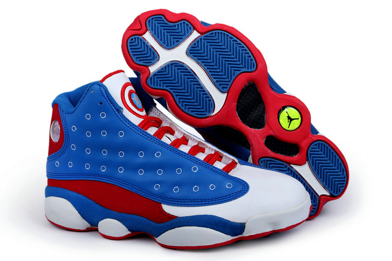 new red white and blue jordans
