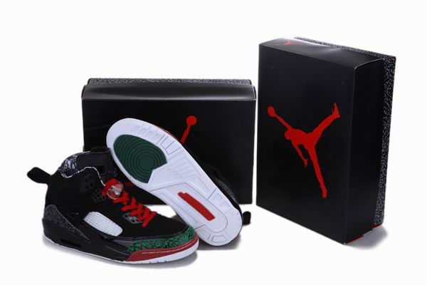 2012 Air Jordan 3.5 Reissue Black Green Red White Shoes