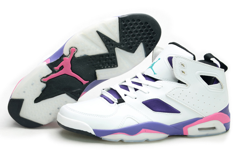 2013 Air Jordan Fltclb 911 White Purple Pink Shoes