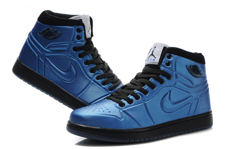 Air Jordan Retro 1 High Heel Blue Black