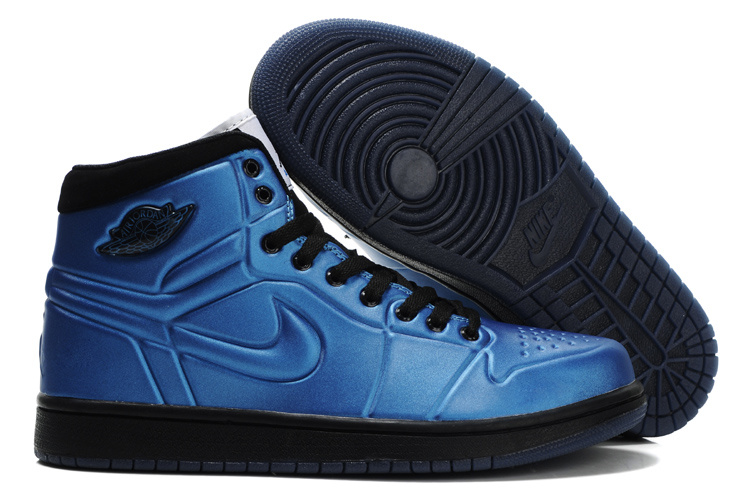 Air Jordan Retro 1 High Heel Blue Black