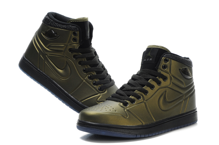 Air Jordan Retro 1 High Heel Brown Black