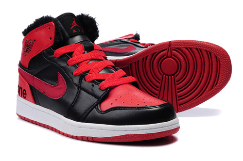 Air Jordan Retro 1 Red Black White