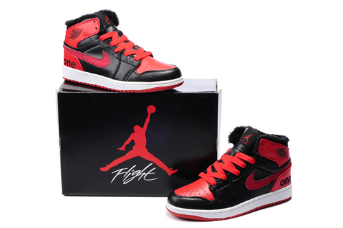 Air Jordan Retro 1 Red Black White