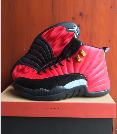 red white and gold jordans 12 cheap online