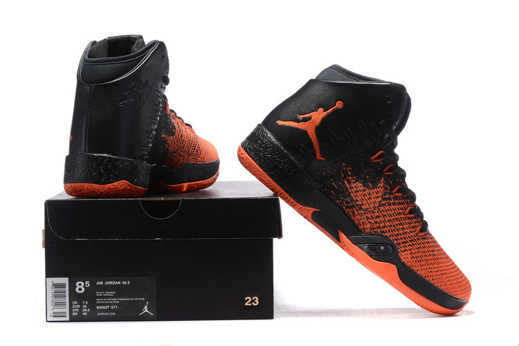 New Air Jordan 30.5 Orange Black Shoes