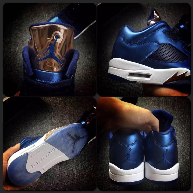 New Air Jordan 5 Low Bronze Medal Shoes