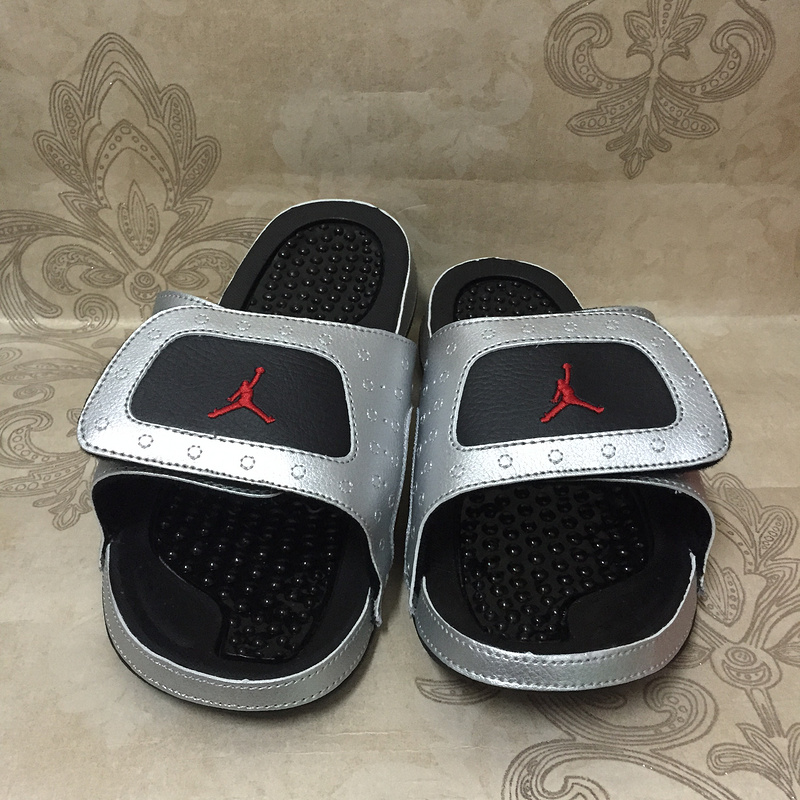 New Jordan Hydro XIII Retro Silver Black Red