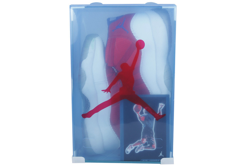 Summer Air Jordan 11 Red White Crystal Transparent Package